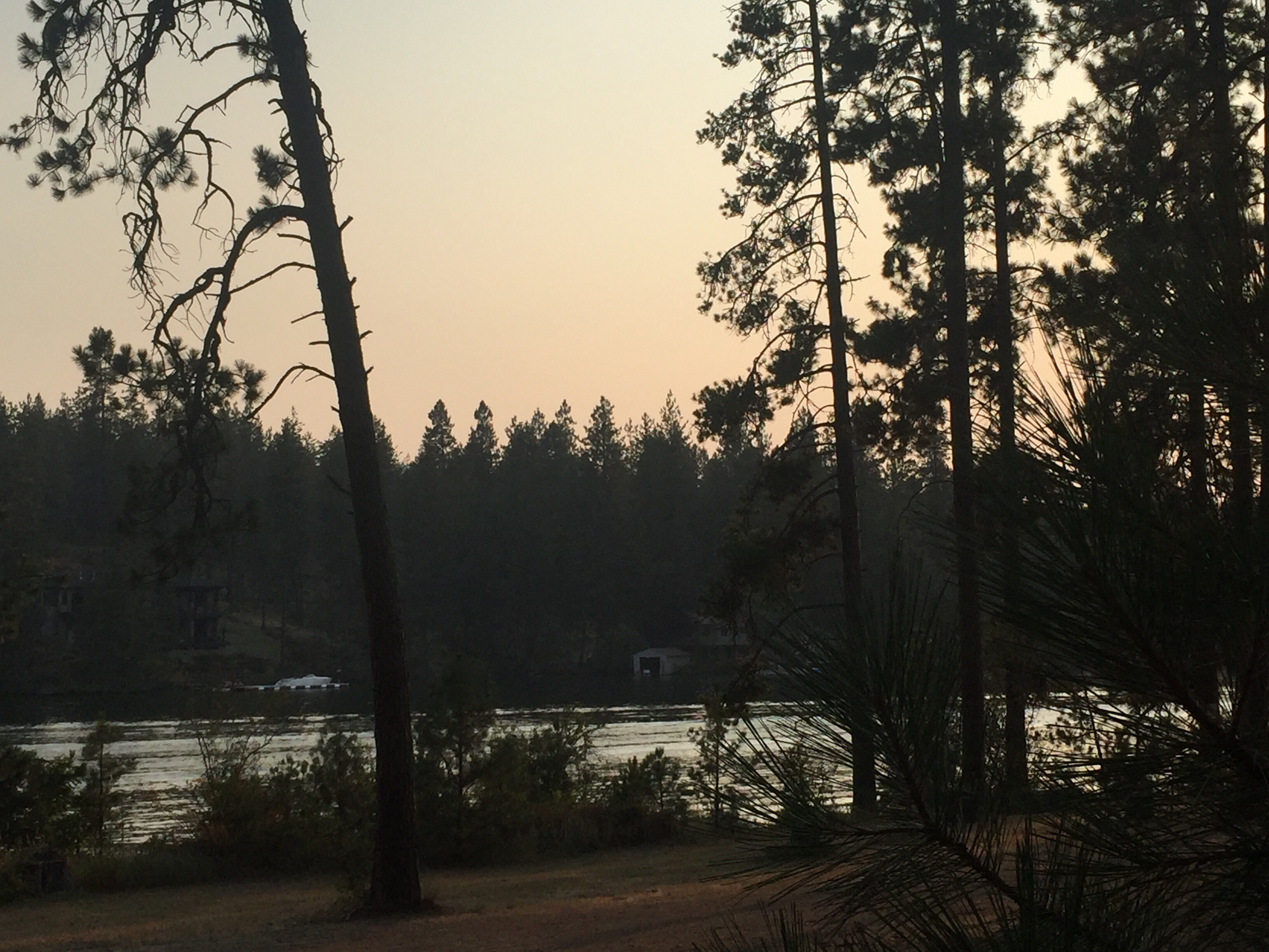 Camp Journey at sunset